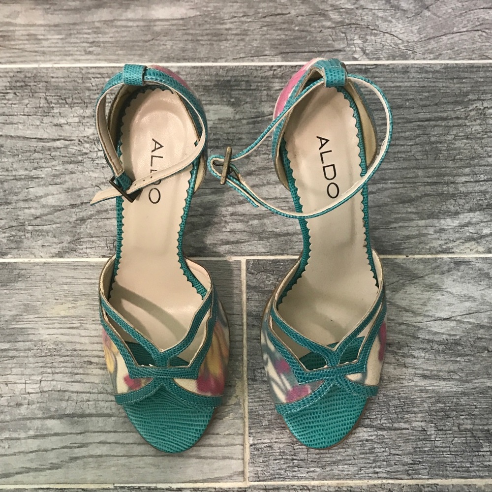 Aldo Floral Heels